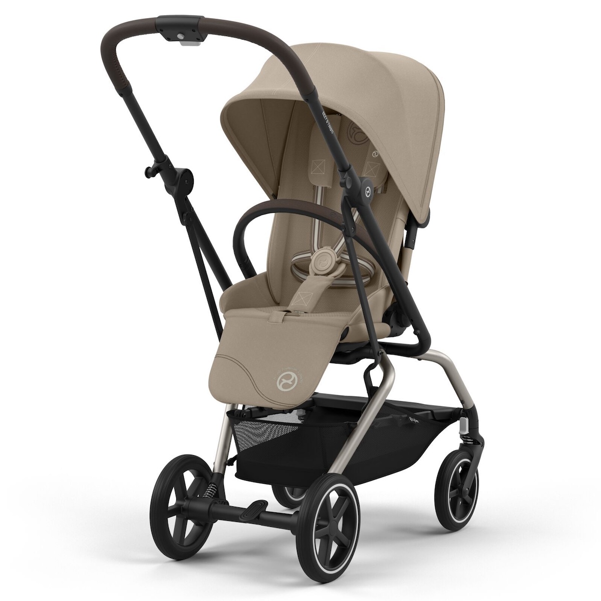 NEW Poussette EEZY S TWIST+ 2 Cybex taupe almond beige beige 