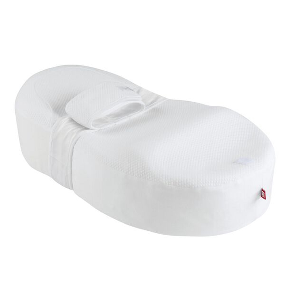 Nid ergonomique-un drap 10º COCOONABABY Redcastle fleur de coton-blanc