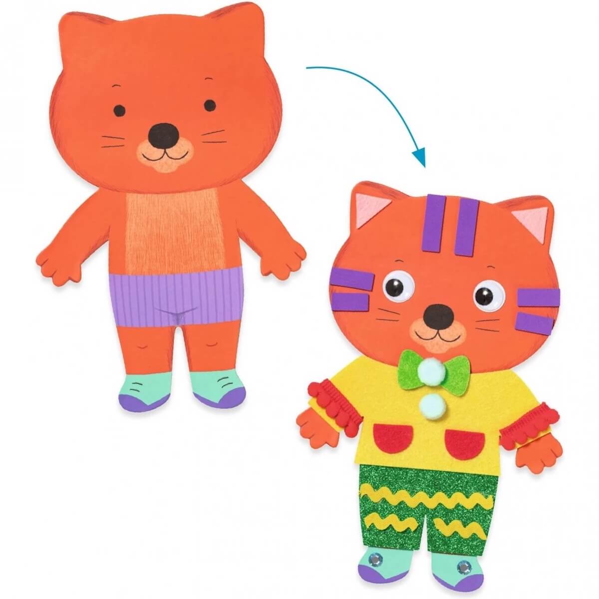 Niedliche Collage PETITS CHOUX FSC MIX Djeco