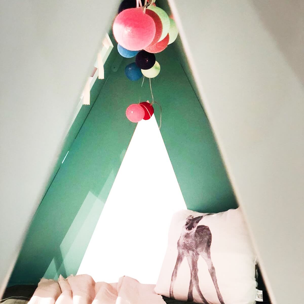 Niedrigbett mit Schublade 90x200cm TENTE Mathy by Bols weiß