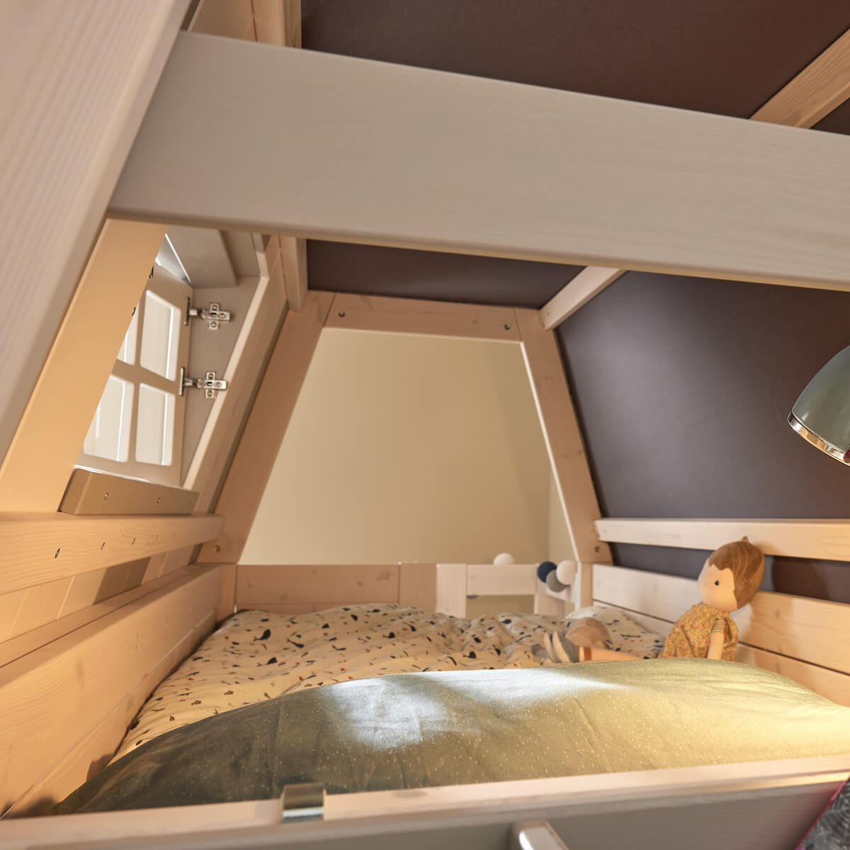 Niedriges Etagenbett MY HANGOUT LUX Lifetime whitewash