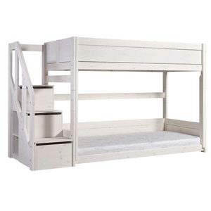 Niedriges Etagenbett Trittleiter Lifetime whitewash