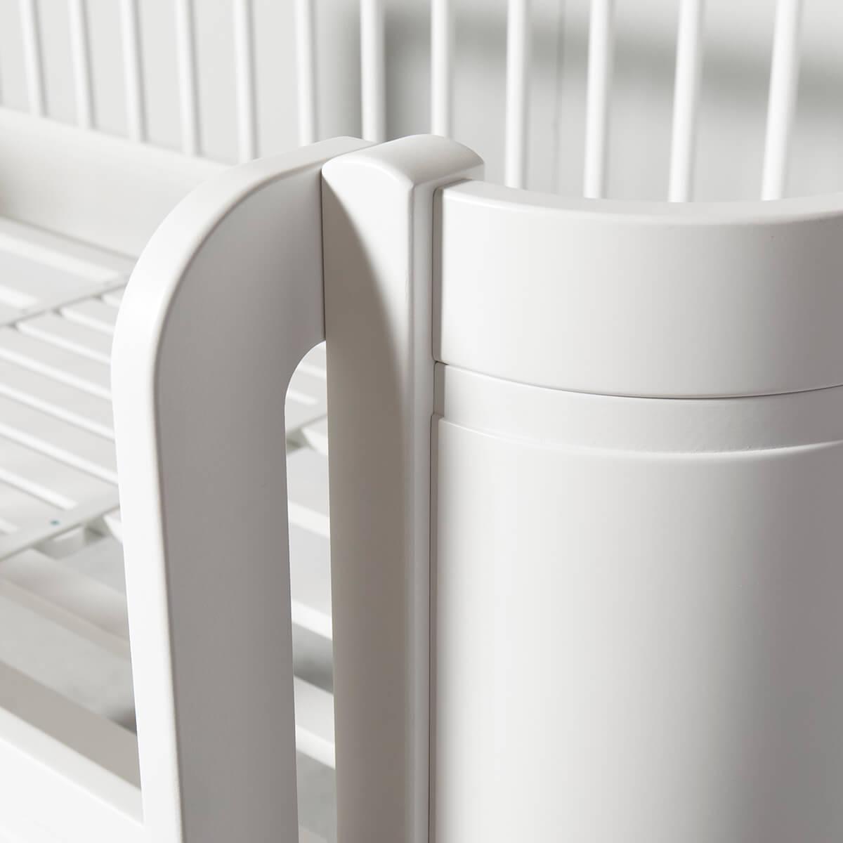 Niedriges Spielbett mitwachsend 68x162cm WOOD MINI+ Oliver Furniture weiß