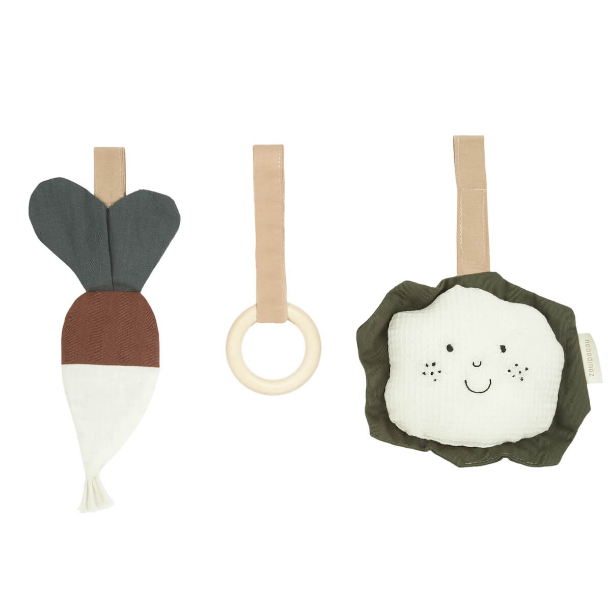 Nobodinoz Spielbogenmatte Veggies