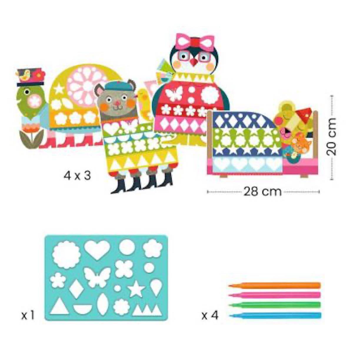 Normé mais drôle FSC MIX Djeco