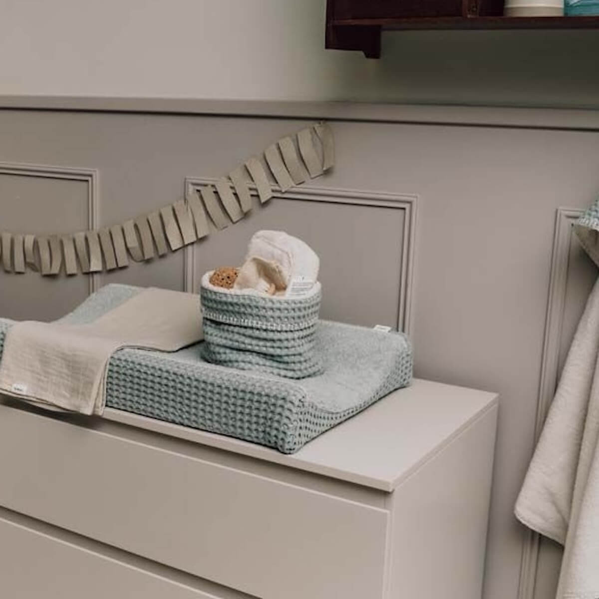 Panier de rangements WAFEL Koeka ocean air