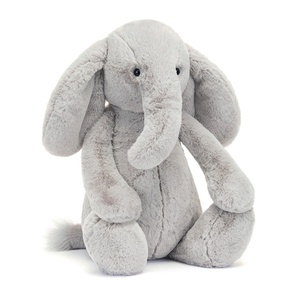 Peluche BASHFUL Luxe Elephant Thuddeus Big Jellycat