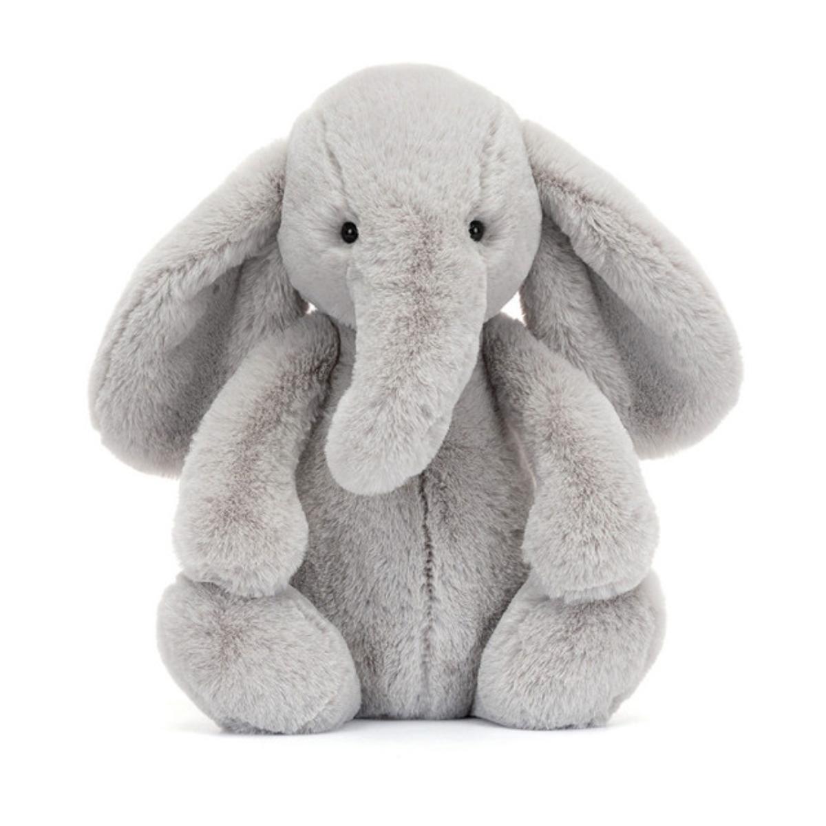 Peluche BASHFUL Luxe Elephant Thuddeus Original Jellycat
