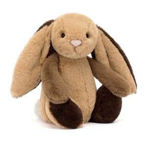 Peluche BASHFUL Patchwork Brown Bunny Original Jellycat