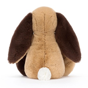 Peluche BASHFUL Patchwork Brown Bunny Original Jellycat
