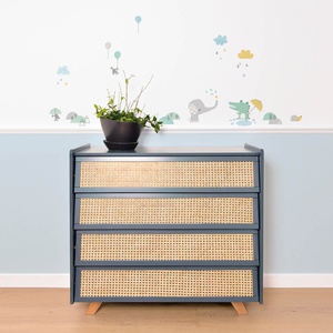 Planche De Stickers A3 (29,7X42Cm) - Smile It'S Raining Lilipinso