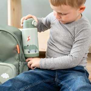 PLAYGROUND Thermoflasche 340ml Done by deer grün