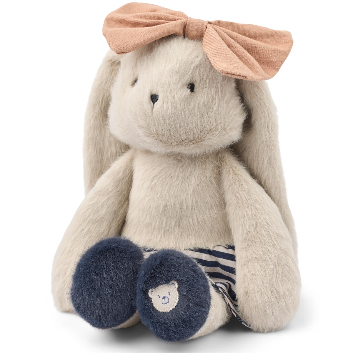 Plüschtier BABETTE Rabbit Celebration Teddy Liewood mist navy stripe mix