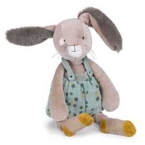 Plüschtier Hase TROIS PETITS LAPINS Moulin Roty Salbei