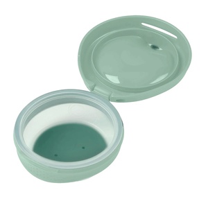 Poche gourde rechargeable: fill + feed sage b.box