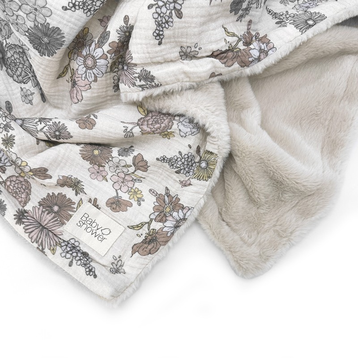 POLAIRE-Decke LARGE Babyshower bardot