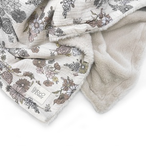 POLAIRE-Decke LARGE Babyshower bardot