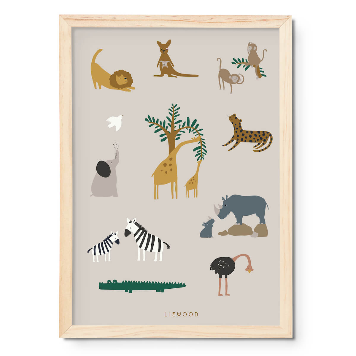 Poster BEVERLY Liewood All together sandy  Drop 1/24