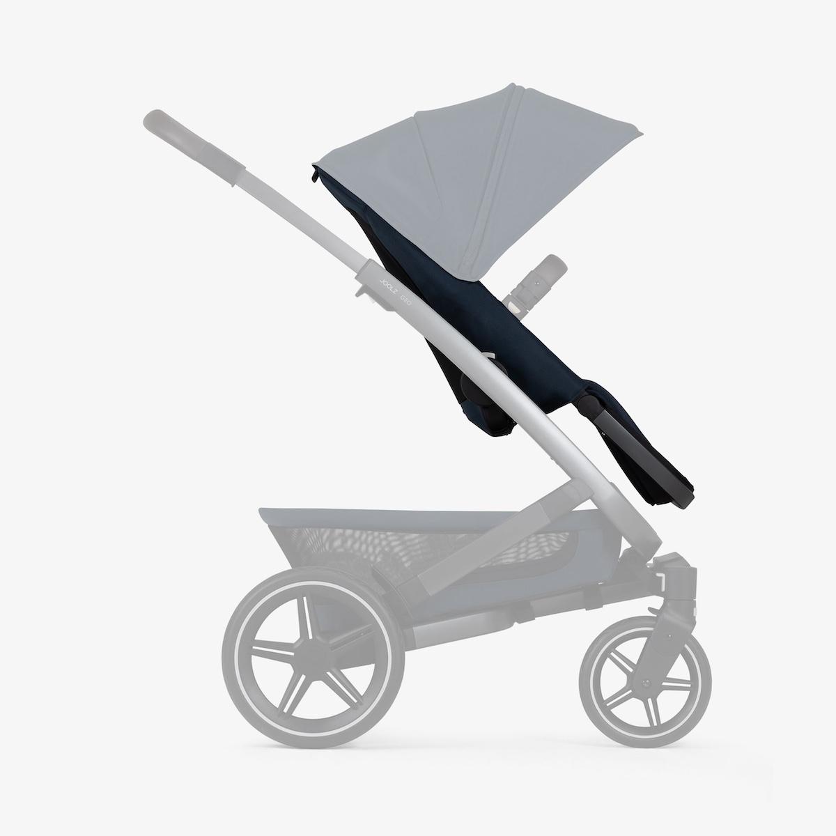 Poussette complète GEO3 TWIN Joolz Dark Navy blue