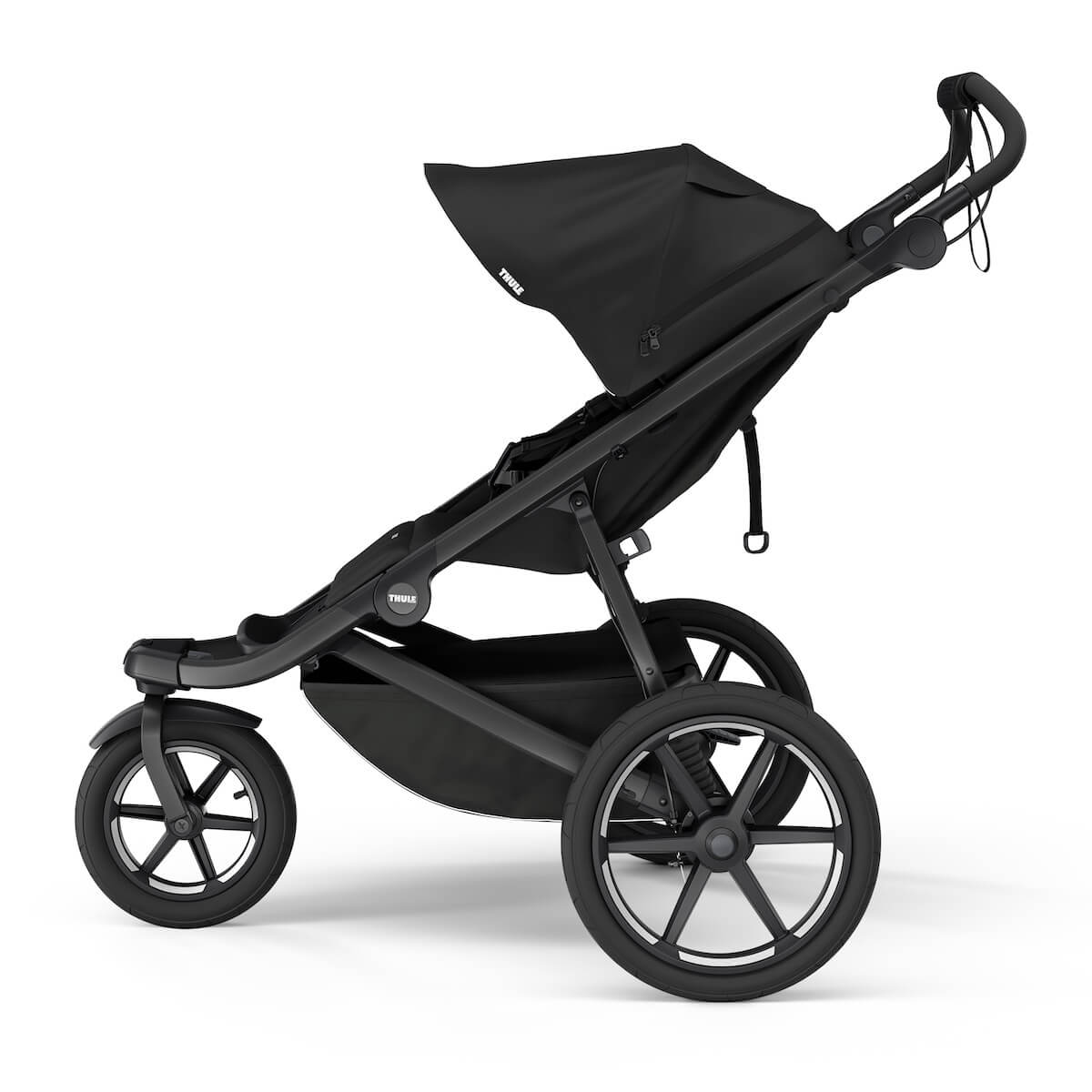 Poussette Urban Glide 3 Thule Black magnetic buckle