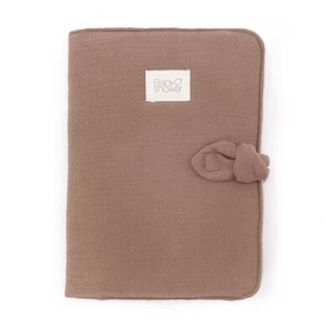 Protège carnet santé Babyshower caramel glacé