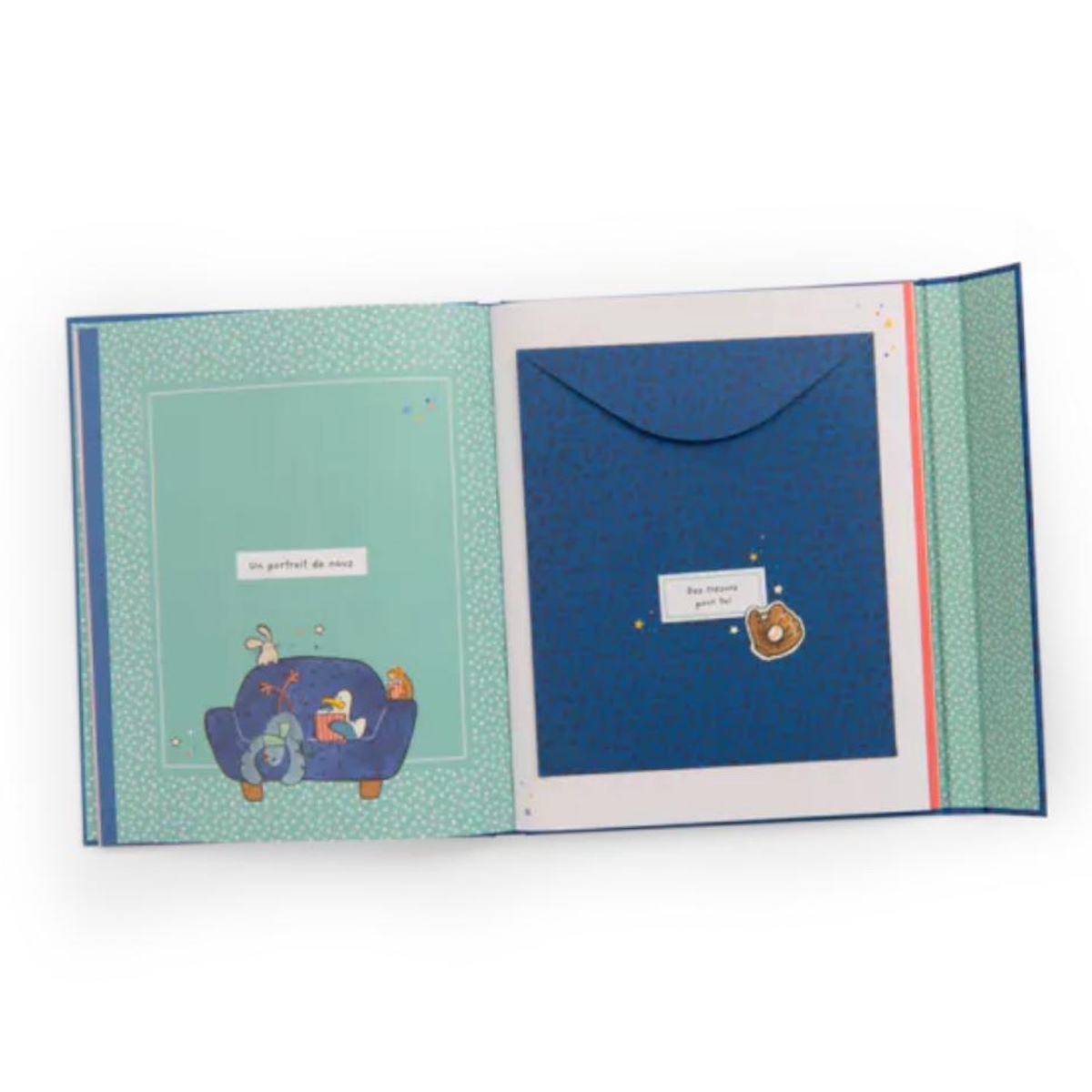 Puce & Pilou Geburtsbuch (80 Seiten) Moulin Roty