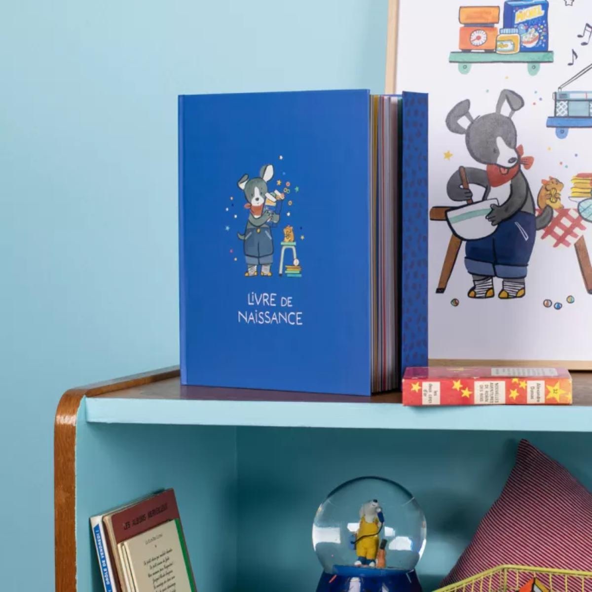 Puce & Pilou Geburtsbuch (80 Seiten) Moulin Roty