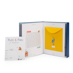 Puce & Pilou Geburtsbuch (80 Seiten) Moulin Roty