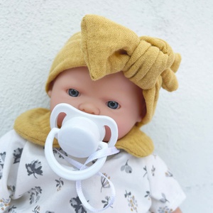 Puppe 26 cm Nina FLOWERS weiß