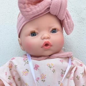 Puppe 36 cm Maria FLOWERS rosa