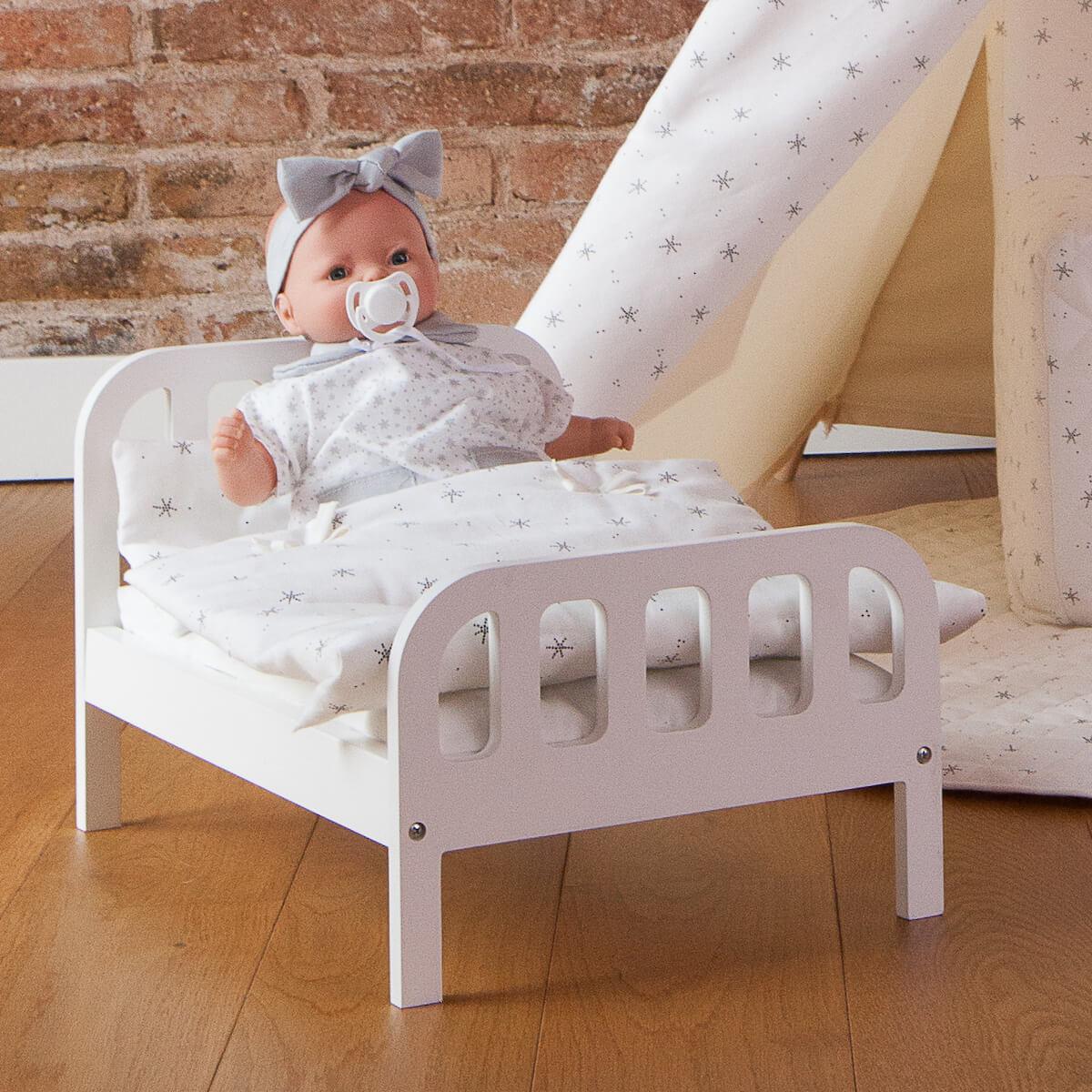 Puppe 36 cm Maria STARS grau