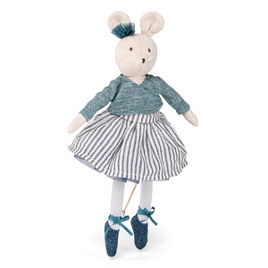 Puppe Maus Charlotte DIE KLEINE TANZSCHULE Moulin Roty