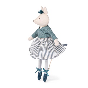 Puppe Maus Charlotte DIE KLEINE TANZSCHULE Moulin Roty