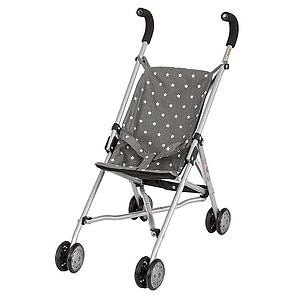 Puppenbuggy STARS grau