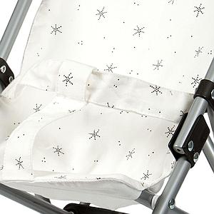 Puppenbuggy STARS weiß
