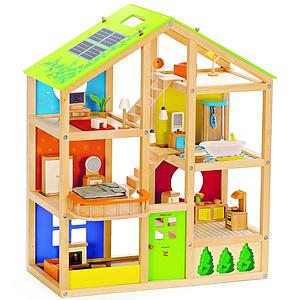 Puppenhaus FURNISHED ALL SEASON Hape