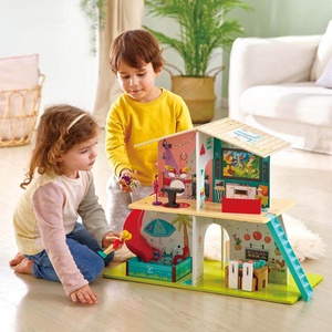 Puppenhaus mit Soundeffekten ROCK&SLIDE Hape