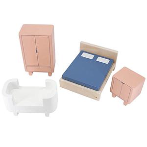 Puppenhaus Schlafzimmer Sebra 