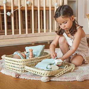 Puppenschlafsack BOBBLE grün