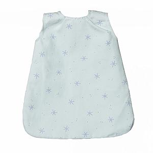 Puppenschlafsack STARS grün