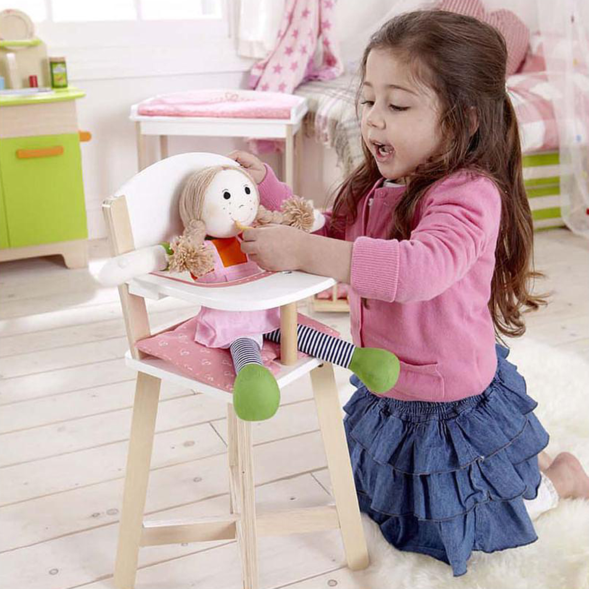 Puppenzubehör BABY HIGHCHAIR Hape