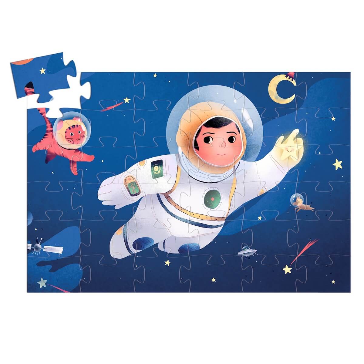 Puzzle Astronaut 36 Teile Djeco
