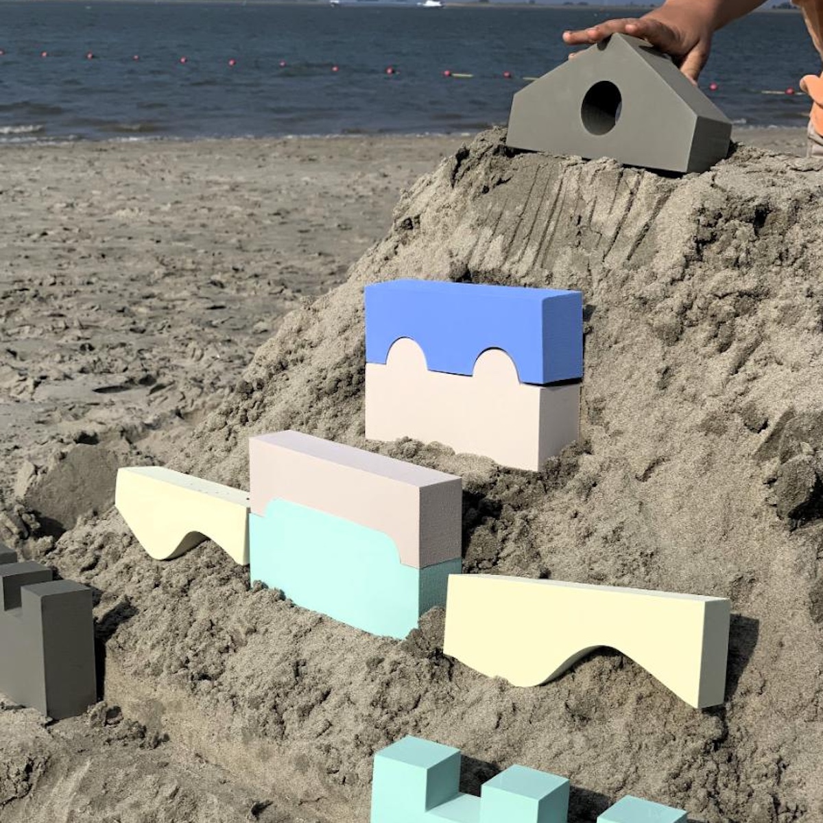 Puzzle Blocks Sky Moes