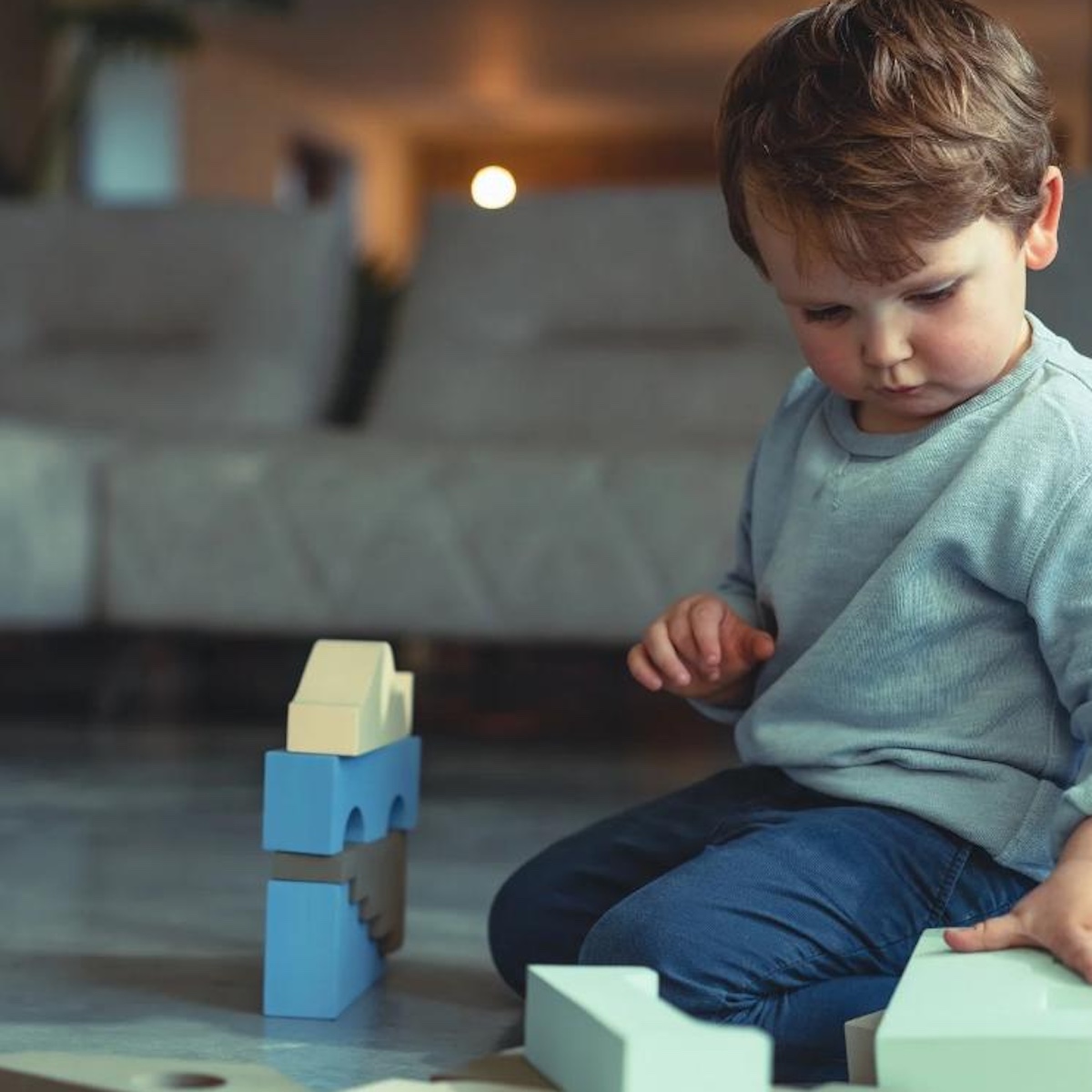 Puzzle Blocks Sky Moes