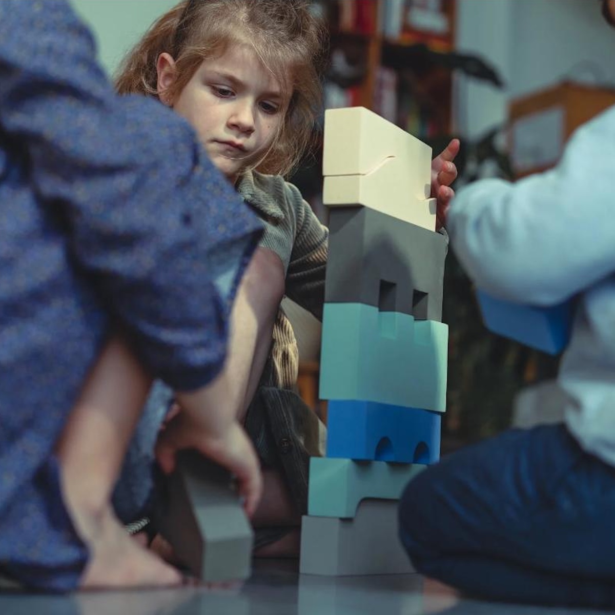 Puzzle Blocks Sky Moes