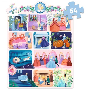 Puzzle Cinderella 54 Teile Djeco