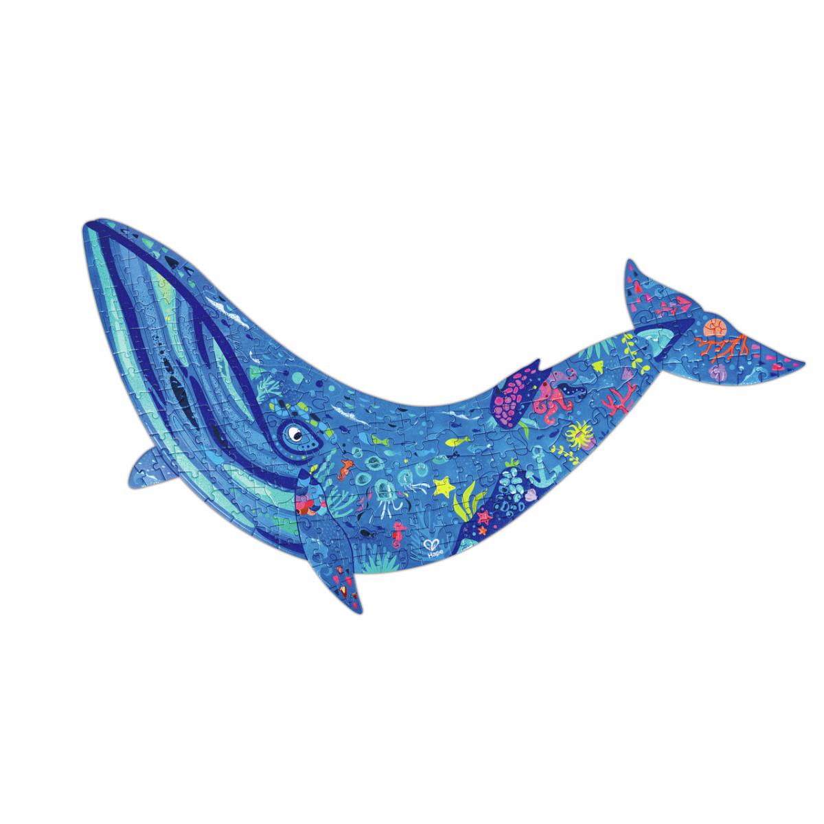 Puzzle de Suelo Brillante Ballena Hape