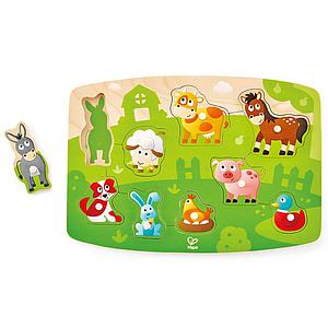 Puzzle FARMYARD PEG Hape