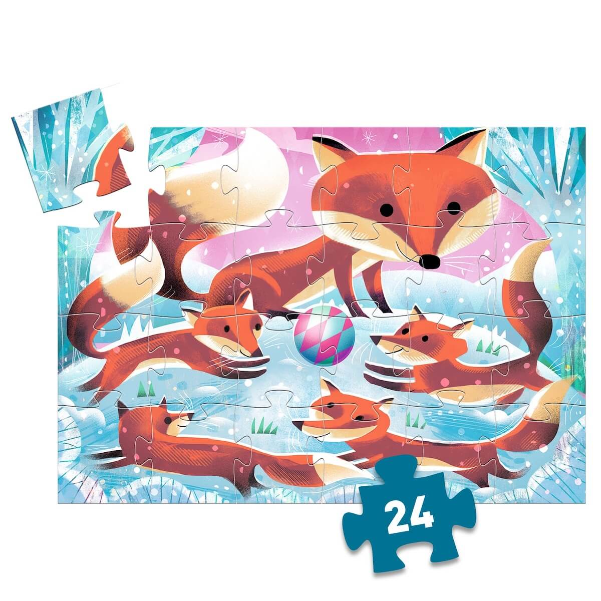 Puzzle Fuchs 24 Teile Djeco