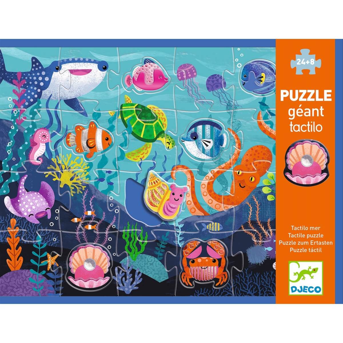 Puzzle Unter dem Meer Djeco